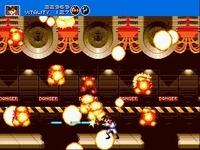 une photo d'Ã©cran de Gunstar Heroes sur Sega Megadrive